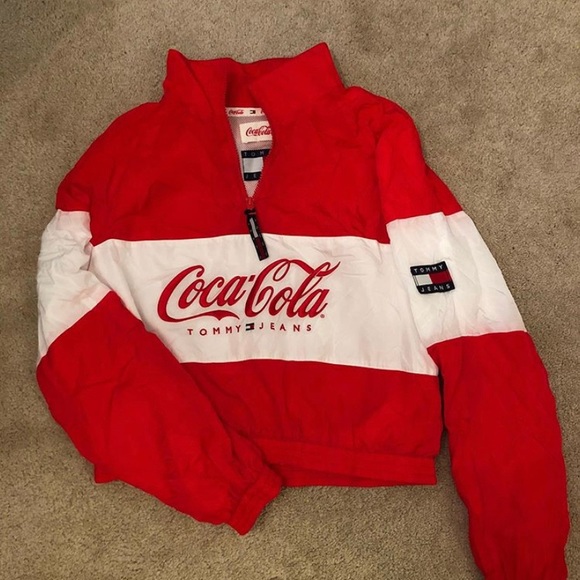 tommy jeans coca cola jacket